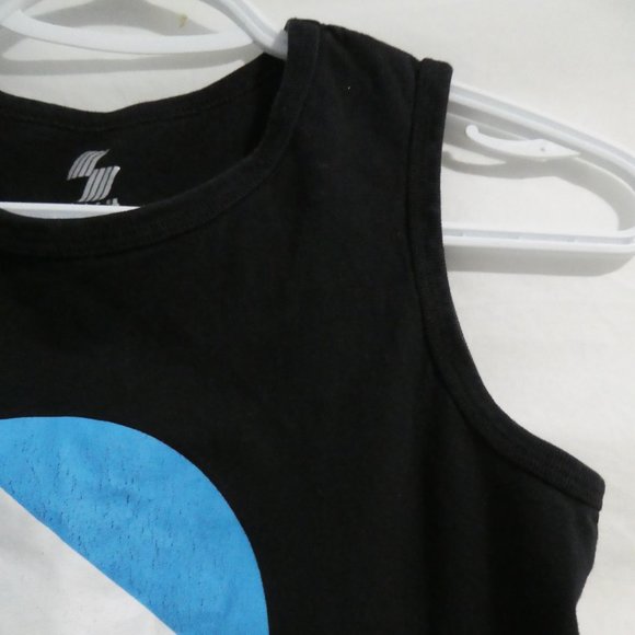 CHILDREN'S PLACE SPORT, large, 10-12, black graphic tank top - Picture 6 of 11